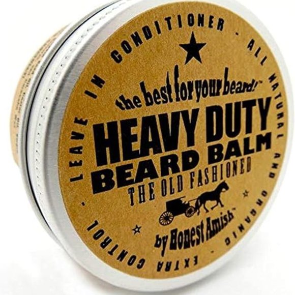 Honest Amish - Heavy Duty Beard Balm - 2 Ounce - Beard Conditioner New - Picture 4 of 4